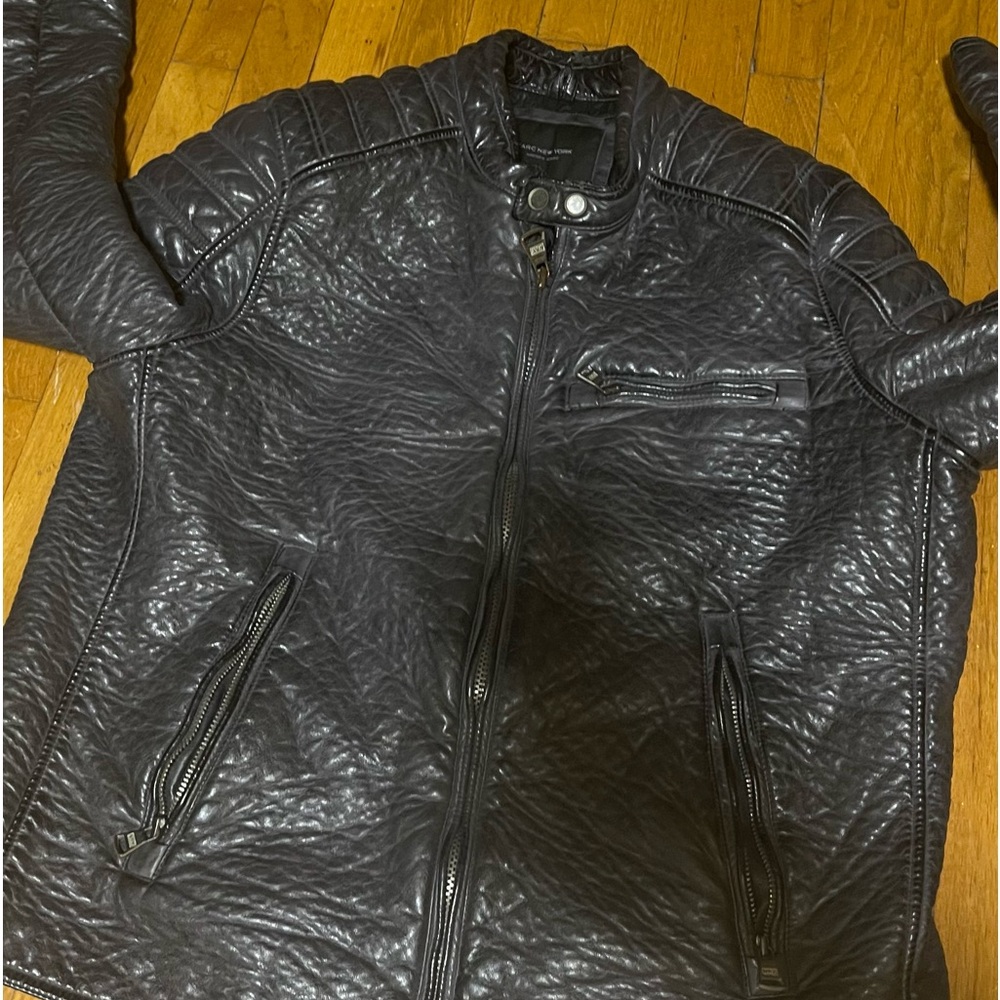 Leather jacket